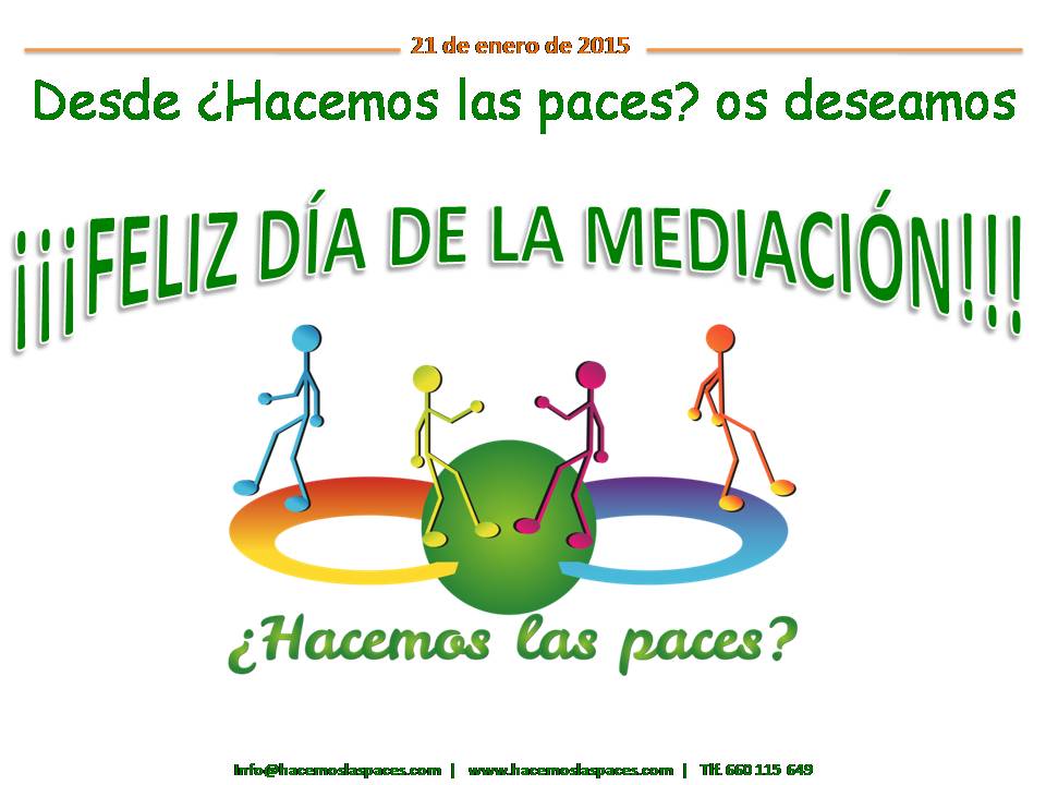 Dia mediación Hacemos las paces