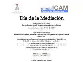 Día de la Mediación en el ICAM